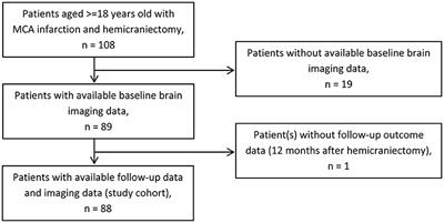 Cerebral Venous Drainage in Patients With Space-Occupying Middle Cerebral Artery Infarction: Effects on Functional Outcome After Hemicraniectomy